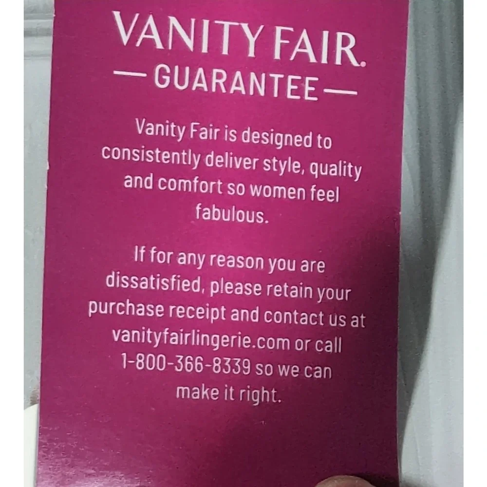 NWT Vanity Fair Women's Illumination Wireless Bralette Medium Sheer Quartz 72108